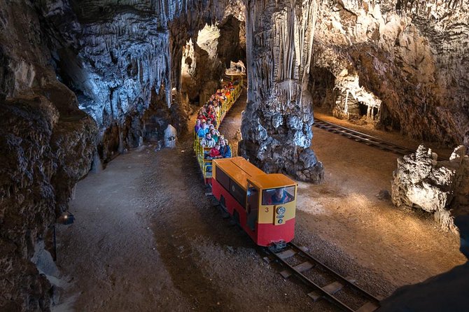 Postojna Cave with Train Ride and Predjama Castle Half Day Trip from Ljubljana - The cave train, Hall of Tubes, and Brilliant