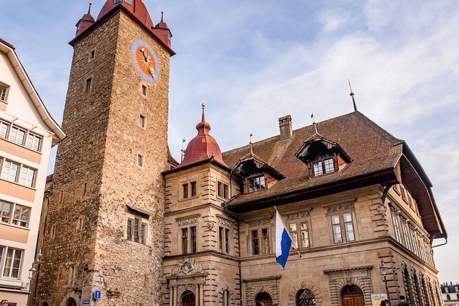 Premium Panoramic Train, Lucerne Old Town and Interlaken Tour - Two hours in Lucerne’s medieval center