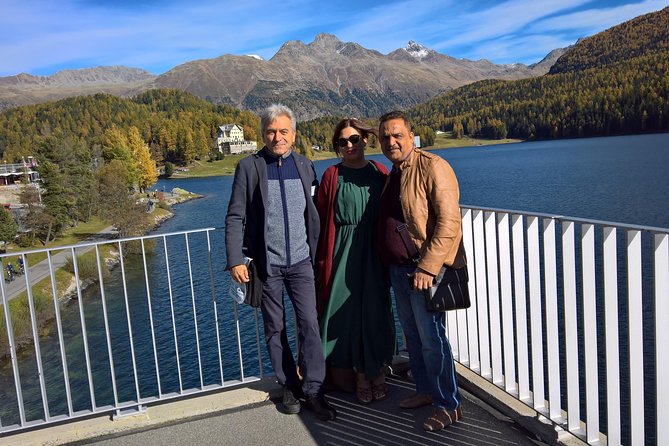 PRIVATE Bernina train, Sankt Moritz & Wines Guided tour from Lake Como or Milan - The Bernina Red Train: the day’s main event