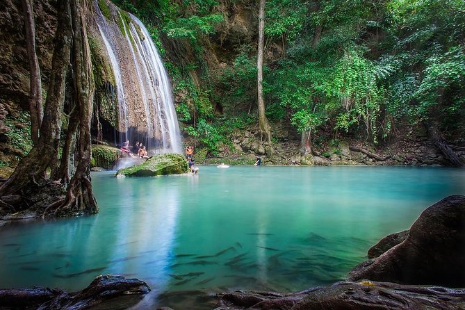 Private Kanchanaburi Erawan Waterfall&Thai-Burma Death Railway Tour from Bangkok - JEATH War Museum: a difficult but useful hour