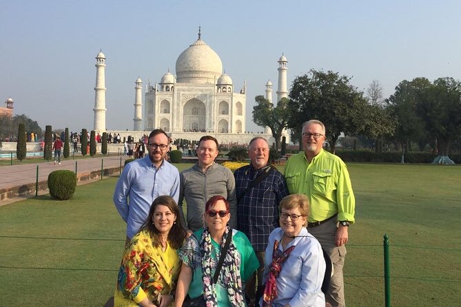 Private Taj Mahal Tour from Delhi By Gatiman Express Train - Mehtab Bagh and the river view