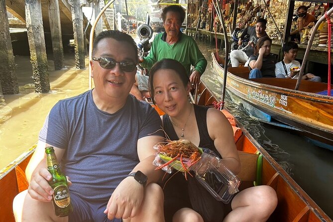 Private Tour Maeklong Railway and Damnoen Saduak Floating Market - Ban Ka Long and the salt-farming stop