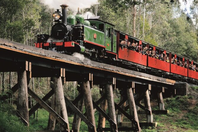 Puffing Billy Train and Phillip Island Penguin Parade Day Tour - Puffing Billy Railway and the dangling-legs tradition