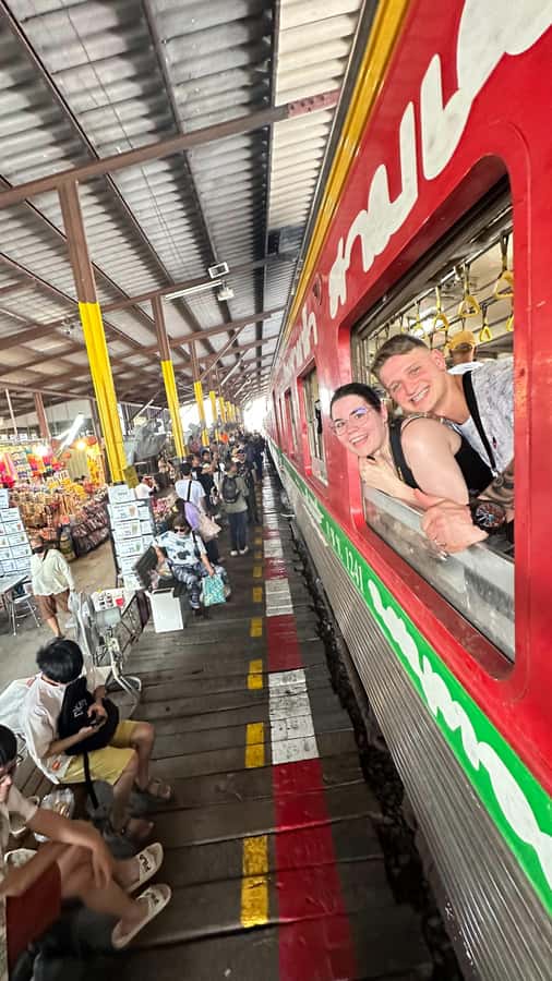 Railway to Waterway: Exploring Railway and Floating Market - The train ride adds a useful local touch