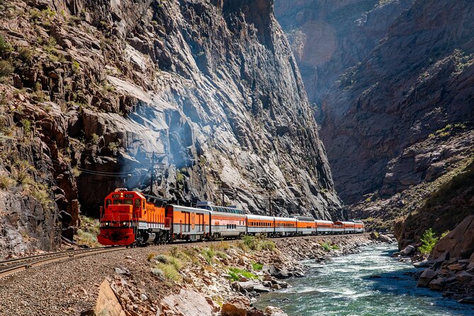 Ride the First Class Lunch Train through the Royal Gorge! - The open-air car is the best place for the gorge