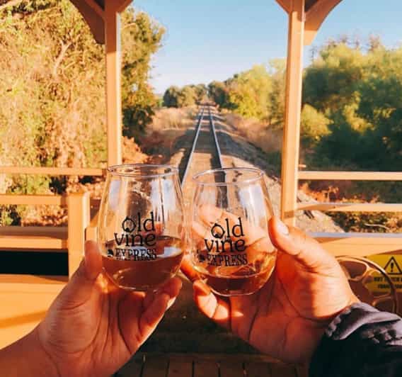 Sacramento: Old Vine Express Train Ride with Wine Tasting - Watching Yolo County from the train