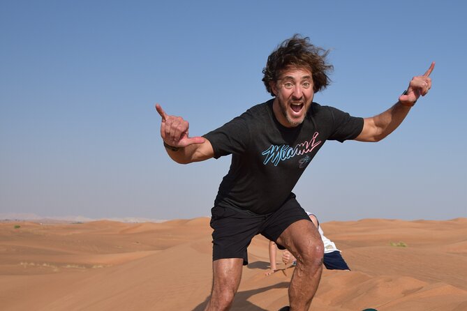 Sand Rail Dune Buggy Adventure with Sandboarding & Camel Riding - Safety, comfort, and physical demands