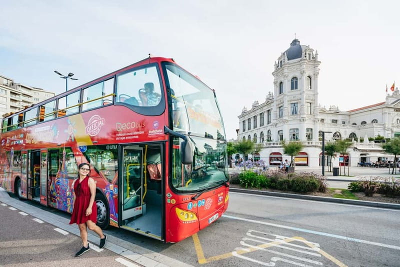 Santander: City Sightseeing Hop-On Hop-Off Bus Tour & Train - Getting your bearings from Paseo Pereda