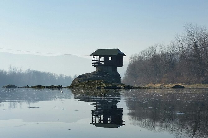 Šargan Eight Railway, Wooden Town & House on Drina river day trip from Belgrade - Drvengrad, the wooden town with a film story