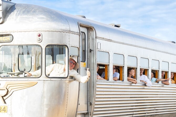 Silver-Tails Rail Sunset With Smithy's Dinner and Show - A sunset departure from Longreach Railway Station