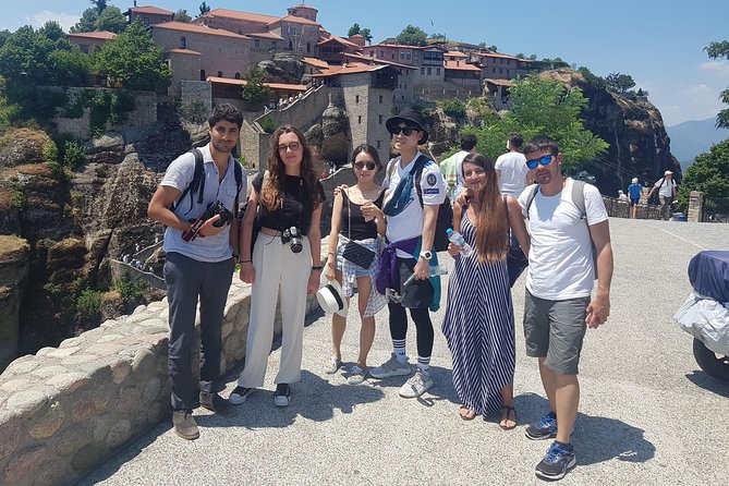 Single day rail trip from Thessaloniki to Meteora - Arriving at Kalambaka and meeting the local team