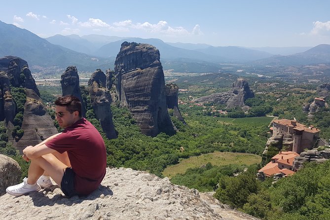 Single day rail trip from Thessaloniki to Meteora - Entering three monasteries