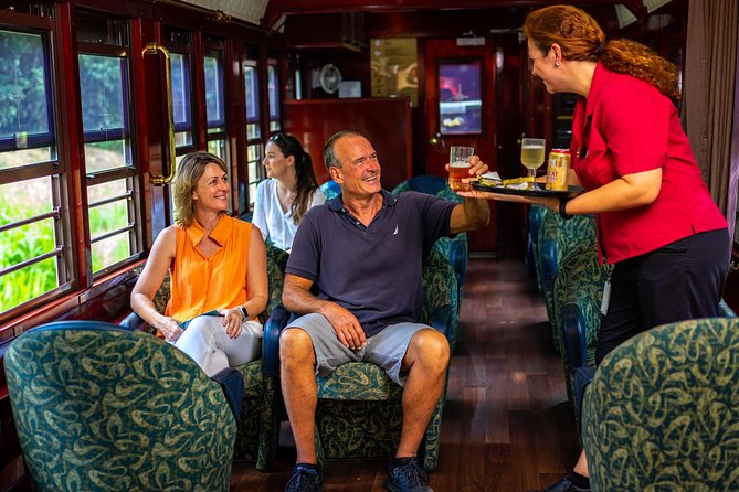 Skip the Line Kuranda Scenic Railway Gold Class and Skyrail Rainforest Cableway - What the price includes, and what it does not