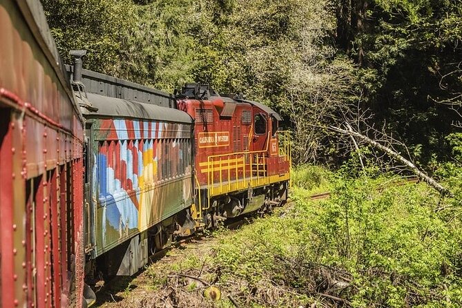 Skunk Train: Wolf Tree Turn from Willits - Starting at Willits station on Commercial Street