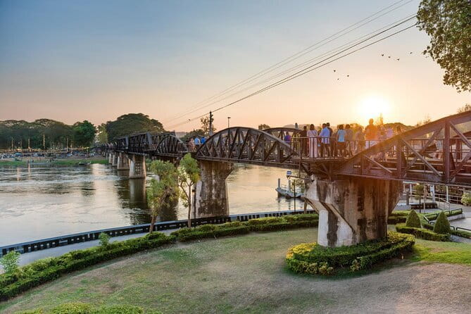Small Group: Kanchanaburi Death Railway, Erawan Waterfall and Elephant - Three hours at Erawan Waterfall