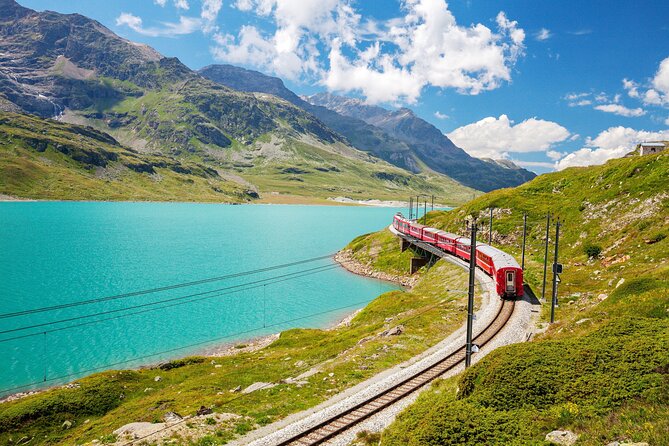 St Moritz & Swiss Alps Day Trip with Bernina Red Train from Milan - The Bernina route from St Moritz to Tirano