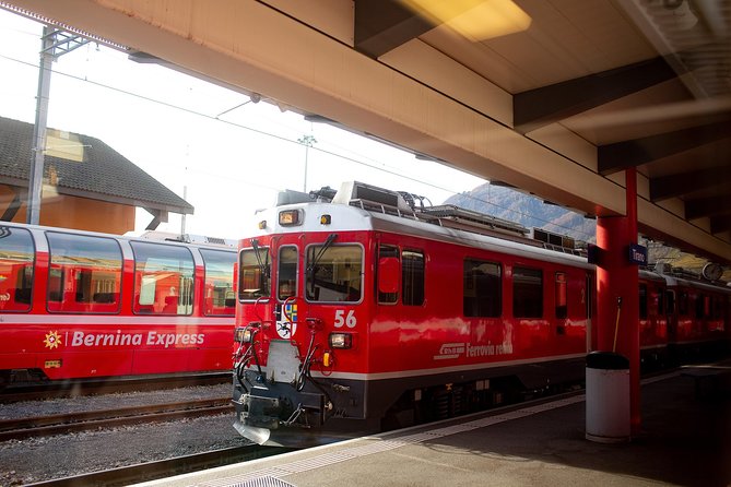 Swiss Alps Bernina Red Train and St.Moritz Tour from Milan - Arriving in St. Moritz