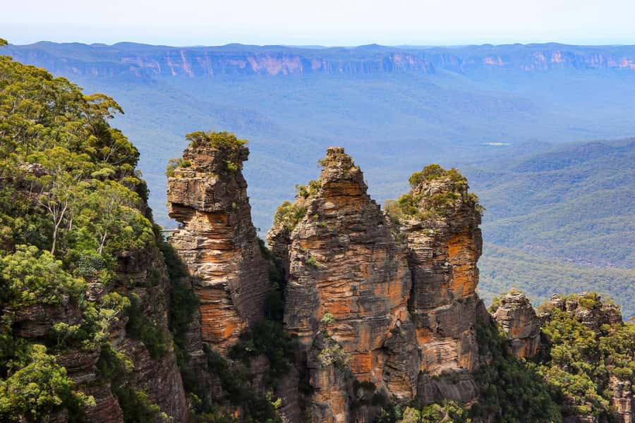 Sydney: Heritage Zig Zag Steam Train and Blue Mountains Tour - Govetts Leap and the wide Grose Valley view