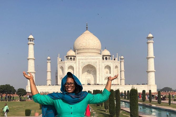Taj Mahal & Agra Fort Visit by Gatimaan Express Train - The Taj Mahal from 10:00 to noon
