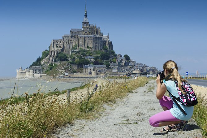 The legendary Mont-St-Michel including Cancale & St-Malo (TGV Train from Paris) - Arriving at Mont Saint-Michel