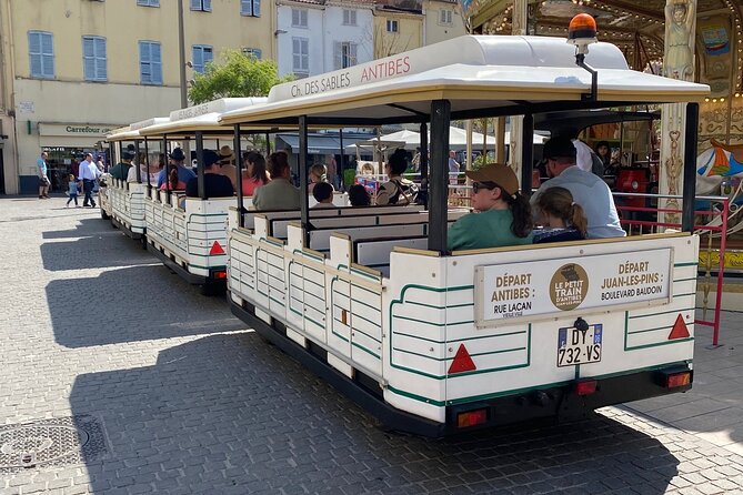 The Little Train of Antibes Juan-les-Pins - Antibes Old Town, stone streets and a quick first look