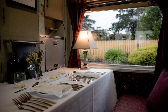 The Q Train - First Class Private Dining For 2 - Coffee, tea, and a slower finish