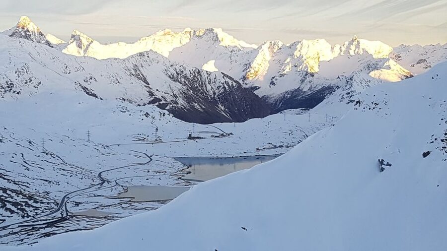 Tirano: Bernina Red Train and Cablecar to Diavolezza Refuge - Poschiavo offers a useful stop on the return
