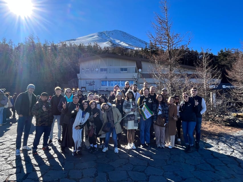 Tokyo Mt Fuji 5th St & Hakone Cruise Bus Tour w/Bullet Train - The Hakone Ropeway and volcanic views