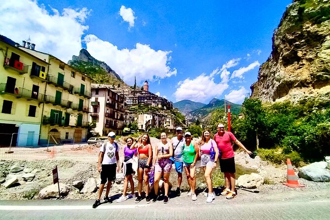 Train Exp. through the Alps (Royal Baroque Route from Nice) - Saorge, a hillside village with a peaceful monastery