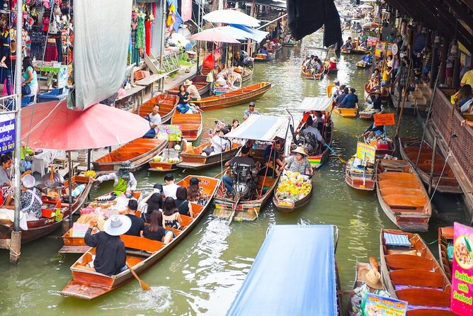 Train & Floating Market Food Adventure + Scenic train ride - Key points at a glance