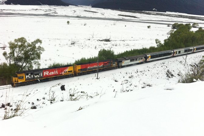Tranz Alpine Train Tour - Leaving Christchurch for Springfield