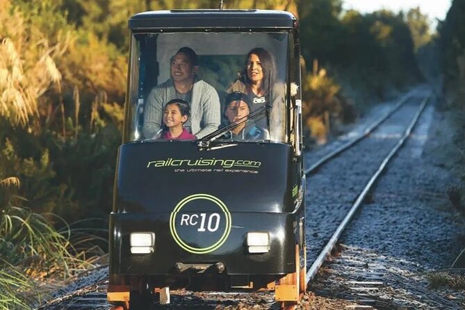 Ultimate self-drive rail car journey - Through Ohokeriki native forest