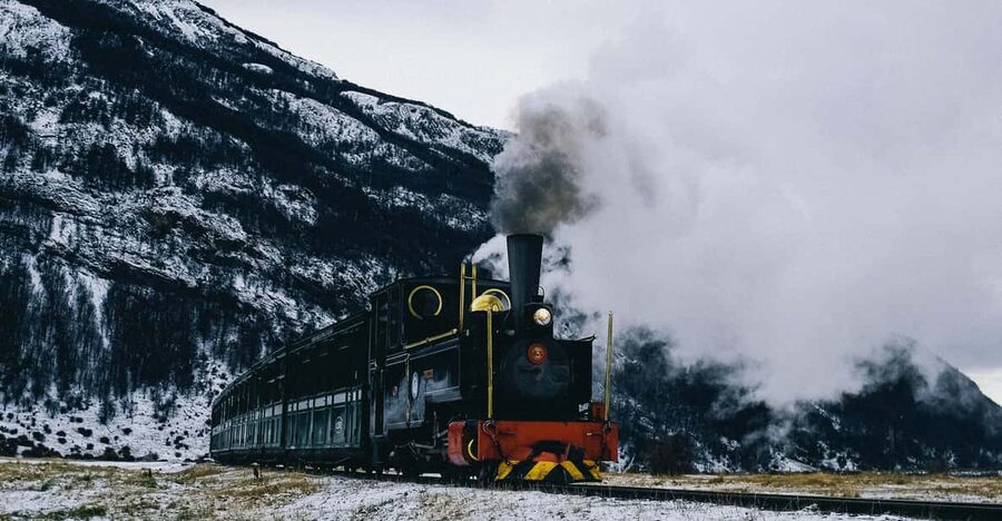 USHUAIA | Tierra del Fuego National Park & Optional Train - Lapataia Bay and the final Pan-American Highway sign