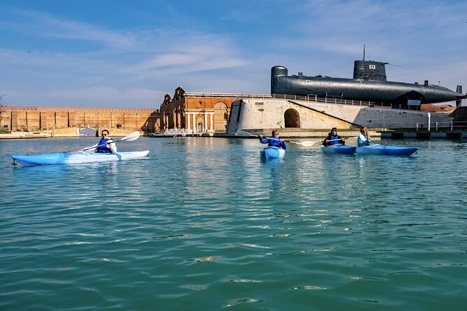 Venice Beginner's Kayak Tour: train & visit the Medieval Arsenal - Starting at the Reale Società Canottieri Querini