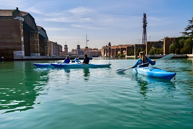 Venice Beginner's Kayak Tour: train & visit the Medieval Arsenal - What the $71.01 Price Covers