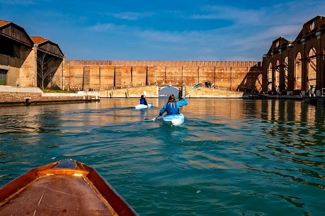 Venice Beginner's Kayak Tour: train & visit the Medieval Arsenal - Learning the Basics Before You Reach the Lagoon