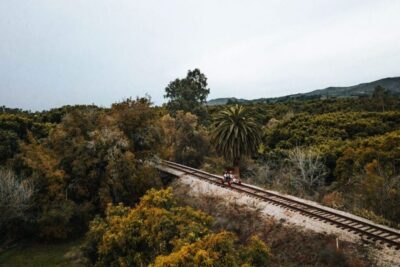 Ventura: Rail Bike Guided Tour with Farm Stand Stop