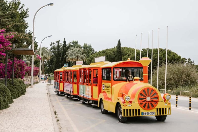 Vilamoura: Tourist Train City Tour - Beaches along the Algarve coast