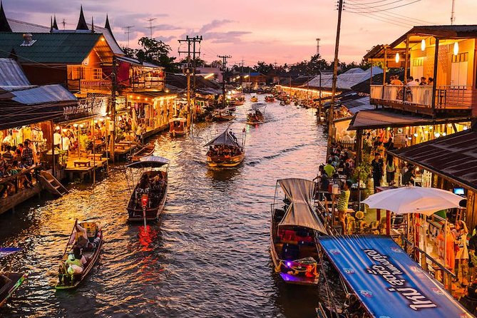 VIP Private Tour Damnoen Saduak+ Amphawa + Mae Klong Railway - Three markets, three different views of Thailand