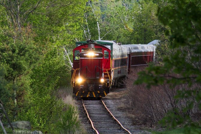 Winnipesaukee Scenic Railroad - Weirs Beach, Lakeport, and Laconia along the old rail line