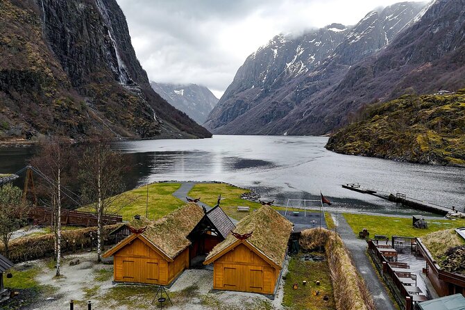 Winter Tour Viking Village, Nærøyfjord Cruise and Flåm Railway - The Nærøyfjord Cruise: Two Hours Between Mountain Walls