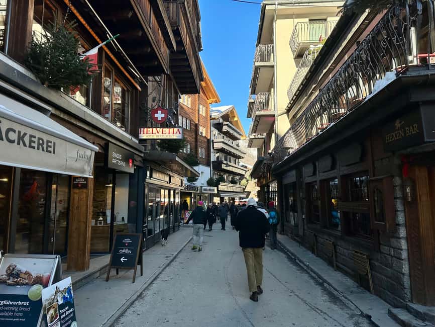 Zermatt Village & Gornergrat Railway Tour | From Bern - Key Points To Know Before You Book